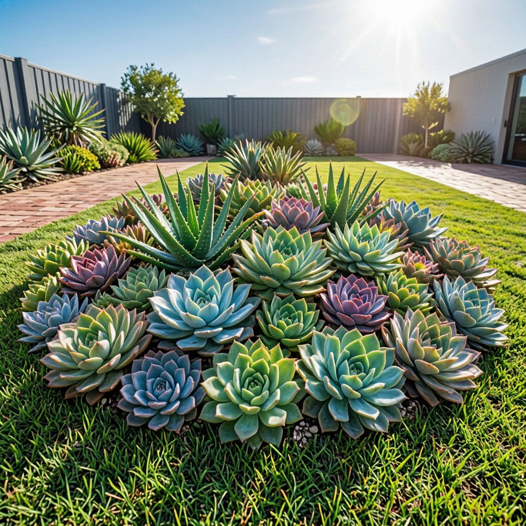 Xeriscape front yard